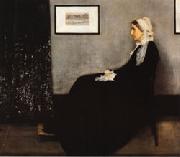 James Abbott McNeil Whistler Arrangement in Gray and Bloack No.1;Portrait of the Artist's Mother oil painting on canvas